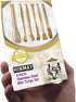 Gold Plated Mini Serving Tongs Set 6-Inch Appetizers Tongs Stainless Steel Small Sugar Cube Tongs Ice Tongs, Set of 6...