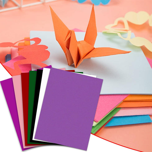 25 thick paper cards, 250GSM thick paper, for invitations, DIY cards, greeting card making, printing, postcards, photos (black, 8.5x11 inches)...