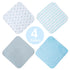 Softan Baby Washcloths, 24Pack Baby Wash Cloths Extra Soft & Ultra Absorbent, Baby Towels and Washcloths Face Towels for Unisex Boys Girls Body, W...