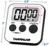 Kitchen Timer for Cooking Loud Alarm, Large Display, Auto Memory Loud Alarm, Large Display,Big Button?for Kids for Teacher Classroom Must Haves,Co...
