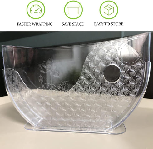 Summer Roll Water Bowl, Rice Paper Wrappers for Spring Rolls, Holder for Rice Papers Spring Roll Water Bowl (Rice Paper Not Included)...