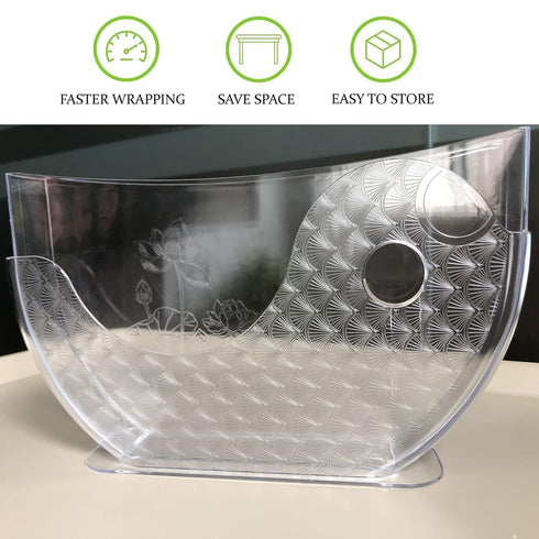 Rice Paper Water Bowl Holder,Summer Roll Water Bowl Rice Paper Wrappers for Spring Rolls 10.62" One Pack(Rice Paper Not Included)...