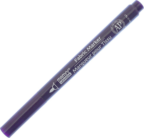 UCHIDA Marvy Fine Point Fabric Marker Art Supplies, Dark Violet...