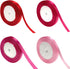 Valentine's Day Tulle Rolls Tulle Netting Rolls Tulle Fabric Mesh Ribbons for Valentine's Day Decoration Wedding DIY Supply (red, Rose, Peach, Pin...