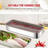 2 Pack Bacon Keeper Container, Cheese Container for Fridge,Lunch Meat Container for Refrigerator, Stainless Steel Deli Containers,Fridge Organizer...