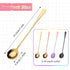 8 Pieces Long Handled Iced Tea Spoons, Stainless Steel Cocktail Stirring Spoons, 7.48 Inch Ice Cream Spoon, Iced Tea Spoon,Cocktail Stirring,Tea, ...