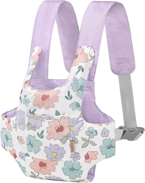 GAGAKU Baby Doll Carrier for Kids Stuffed Animal Carrier Reborn Baby Carrier with Adjustable Straps for American Girl Doll Bitty Baby Doll Accesso...