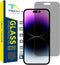 Tech Armor 1 Pack Privacy Ballistic Glass Screen Protector Compatible for Apple NEW iPhone 14 Pro Max 5G 6.7 Inch Tempered Glass 2022...