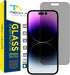 Tech Armor 1 Pack Privacy Ballistic Glass Screen Protector Compatible for Apple NEW iPhone 14 Pro Max 5G 6.7 Inch Tempered Glass 2022...