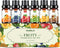 Fruity Essential Oils Set - Fruity Scents Fragrance Oil Aromatherapy Essential Oils Kit for Diffuser, Candle Making (6x10ML) Strawberry, Coconut S...