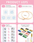 TINDTOP 5 Sets Embroidery Kit for Beginners Adult, Embroidery Kit for Beginners Include Embroidery Cloth Hoops Threads for Craft Lover Hand Stitch...