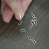 10pcs Solid Sterling Silver Snap-on Bail Pendant Connector Finding for Jewelry Charm Necklace Component Making Supply...