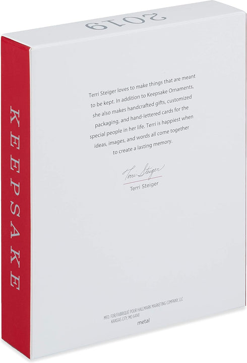 Hallmark Keepsake Christmas 2019 Year Dated Forever Family Snowflake Ornament, Metal...