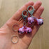 4 Sets Cat Bell for Dog Collar Charm Training Pet Pendant Accessories with 2 Pack Stainless Steel Dog Tag Clips(2 X-Small Pink)...