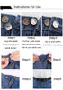 6 Pack Waist Extenders, Premium Button Extender for Pants, Pants Extender for Maternity, Adjustable Buttons Extender for Men and Women, Waistband ...