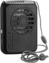 O2COOL Portable Neck Personal Travel USB Battery Powered Adjustable Lanyard Cooling Fan, (Black)...
