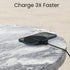 2-Pack 15W Wireless Charger Pad, Compatible with iPhone 15, 14, 13, 12, 11, XS, X, XR, Samsung S24, S23, S22, S21, S20, S10......