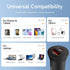 60W Car Charger USB C Fast Charge, Aluminum Dual Port Cigarette Lighter Adapter, Car Phone Charger for iPhone 15/14/13 Pro Max Plus, iPad, Samsung...