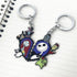 2 PCS Halloween Nightmare before Christmas Horror Keychain, Jack Sally Zero The Dog Oogie Boogi Key Chain for Women and Men...