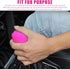 2 PCS Car Silicone Gear Shift Knob Cover, Flexible Anti-Slip Anti-Scratch Protector, Side Opening Design Shift Lever Decorative Accessories, Unive...