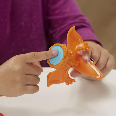 Play-Doh Dino Crew Crunchin' T-Rex Toy for Kids 3 Years and Up with Funny Dinosaur Sounds and 3 Eggs, 2.5 Ounces Each, Non-Toxic...