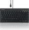 Perixx PERIBOARD-426 Wired Mini Low Profile Keyboard (Wired USB), US English Layout (11665)...
