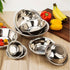 Stainless Steel Mixing Bowl, Flat Bottom Wide Flat for Larger Capacity, Home, Refrigerator, and Kitchen Food Storage Organizers Ecofriendly, Reusa...