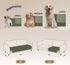 gogobunny 100% Double Sided Waterproof Dog Blanket Soft Pet Bed Cover Reversible Protect Furniture Couch Sofa Car for Puppy Large Dog Cat (Dark Ol...