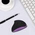 Ergonomic Wireless Mouse, 2.4GHz, 4 Adjustable DPI, Rechargeable Li-Ion Battery, 6 Buttons, Purple...