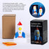 Spaceman Birthday Candle Outer Space Theme Rocket Candle for Birthday Party Childrens Day Baby Shower (Rocket)...