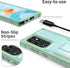 ExoGuard for Samsung Galaxy S22 Ultra Case, Rubber Shockproof Heavy Duty Case Built-in Kickstand (Green)...