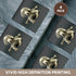 3drose Weimaraner Puppy Ceramic Tile Coaster, Set of 4...