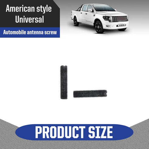 7 PCS Car Antenna Adapter, Antenna Mounting Connection Screws, Thread Accessories, Antenna Replacement, Compatible with Ford F150 Wrangler Jeep Ch...