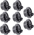 Maxdot Durable 165314 Dishwasher Lower Rack Wheel Replacement, Fit for Bosch and Kenmore Dishwasher (8)