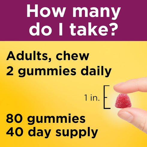Nature Made Womens Multivitamin with Omega-3, Multivitamin for Women for Daily Nutritional Support, 80 Gummies, 40 Day Supply...