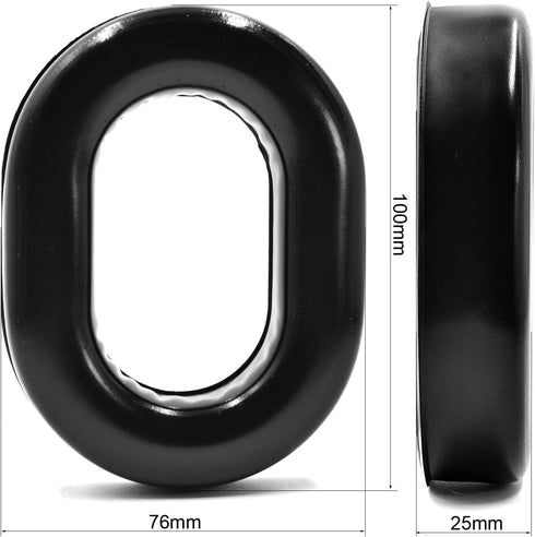 H10-60 H10-20 Ear pads - defean Replacement Gel Ear Cushion Pads Earpad Compatible with David Clark H10-60 H10-20 H10-13.4 H10-76 H10-30 H10-13S S...