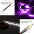 40 Packs LED Strip Connector 4 Pin,10 mm LED Connectors for Strip Lights, LED Strip to Wire Connector Waterproof RGB Unwired Clips for Strip Light...
