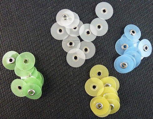 40Dental Composite Finishing Polishing Disc Universal Kit Metal Bush Easyinsmile (16mm)...