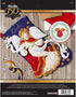 Bucilla Christmas Angel Stocking Kit, Blue, gold, white...