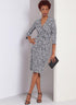 Vogue Misses' Wrap Dresses Sewing Pattern Packet, Design Code V1952, Sizes 6-8-10-12-14...