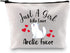 G2TUP Arctic Foxes Gift Who Loves Arctic Foxes Makeup Bag Arctic Foxes Lover Cosmetic Bag Arctic Foxes Themed Gift Zipper Travel Bag (Who Loves Ar...