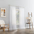 No. 918 Emily Sheer Voile Tab Top Curtain Panel, 59" x 95", White...