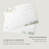 Dashleigh Farmhouse Greenery Recipe Cards with Gold Foil - 48 Double Sided 4x6 Cards - Sage Green Rustic Kitchen & Bridal Shower Gift...