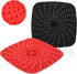 Upgrade Reusable Air Fryer Liners with Raised Silicone | Patented Product | BPA Free Non-Stick Silicone Air Fryer Mats | Air Fryer Silicone Tray A...