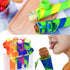Popsicle Molds,6 Pieces Silicone Ice Pop Molds,Drip Free Popsicle Maker for Kids,BPA Free Freezer Tubes with Lids,For Snacks,Popsicle,Yogurt Stick...