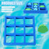 Floating Tic Tac Toe Game with Foam Seashell and Starfish Foam Tic Tac Toe Game Pool Games for The Entire Family Summer Swimming Pool Backyard Par...