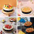 50 Pcs Muffin Pans With Lids, 4 Inch Disposable Cupcake Pans, 8oz Golden Aluminum Pie Pans, Round Oven Mini Cake Pan with Spoons Suit for Tart Pie...