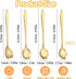 8 Pcs Flower Dessert Spoons, Coffee Teaspoon Set Stainless Steel Tableware Sugar Spoon Small Tea Spoons Cafe Bar Spoon Cute Coffee Teaspoon Mini T...
