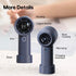 Rican Portable Fan, Mini Handheld Fan, Personal Fan 1-100 Speed, Digital Display Turbo Fan, Battery Operated Fan, Small Pocket Fan for Travel/Outd...