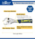 LABEAR- 8 Inch long x 1inch(25mm) Adjustable Ratchet Wrench...